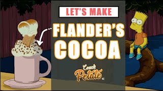 How to make Flanders Hot Cocoa from The Simpsons  Couch Potato NZ [upl. by Barcot924]