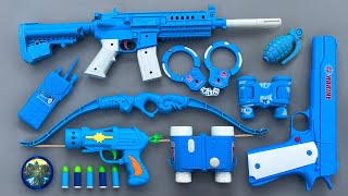 Satisfying Realistic Assault Rifle Scar Guns Bow Arrow Police handcuff Binocular Grenade Pistol [upl. by Conlee]