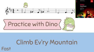 Fast Climb Evry Mountain ABRSM 2024 Violin grade 2 B1 [upl. by Mayhew]