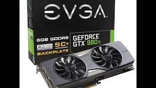 REVIEWTESTES EVGA GTX 980 TI SUPERCLOCKED ACX 2 0 Full HD 2K 4k [upl. by Vargas949]