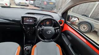 Toyota AYGO 10 VVTi xcite xshift Euro 5 5dr [upl. by Findley]