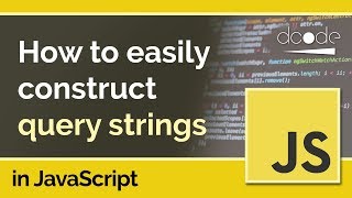 URLSearchParams in JavaScript  Constructing Query Strings [upl. by Analihp]