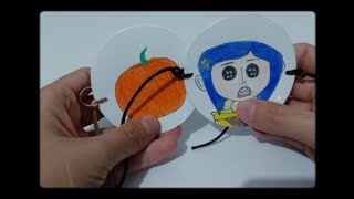 Taumatropo  Animación Coraline y Calabaza 🎃 Unidad 3 [upl. by Orfurd]