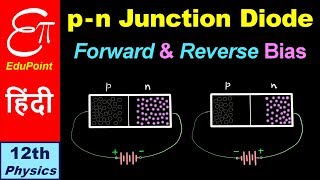 pn Junction Diode Part 2  Forward Bias  Reverse Bias  Semiconductor  09  in HINDI [upl. by Aniar]