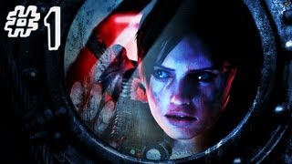 Resident Evil Revelations Gameplay Walkthrough Part 1  Jill Valentine  Campaign Episode 1 [upl. by Ynafets]