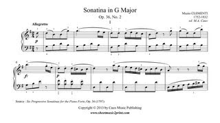 Clementi  Sonatina Op 36 No 2 13 [upl. by Hecklau]