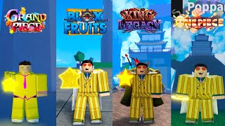 Become Kizaru in every One Piece  Roblox [upl. by Aliakam276]