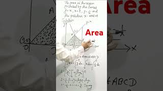 viralvideo mathematics shortsvideo application of integrals class 12 class 12 integration [upl. by Knowland447]