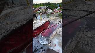 Red crystal stone 😱 shortsfeed viralshort viralvideo [upl. by Delacourt26]