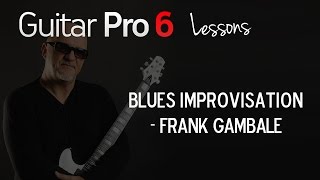 Frank Gambale Blues Improvisation [upl. by Muhammad]