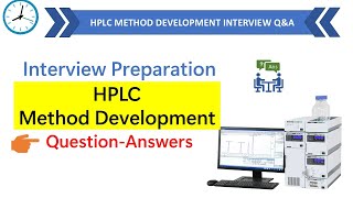 HPLC method development Interview question answer  HPLC interview question and answers [upl. by Nemad]