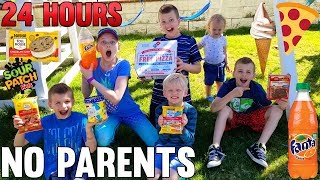 24 Hours with 6 Kids and NO PARENTS [upl. by Elmira]