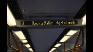 Ansagen SBahn Nürnberg S1 Forchheim  Hersbruck [upl. by Anemolihp811]