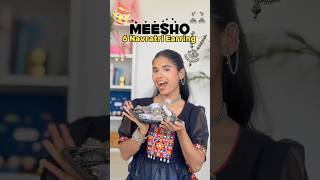 Meesho Silver Earrings Haul Under ₹200 🤯 meeshohaul meesho earrings shorts meeshofinds fyp [upl. by Rapsac]