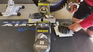 Hinson Clutch Installation Yamaha YZ250 [upl. by Farrington]