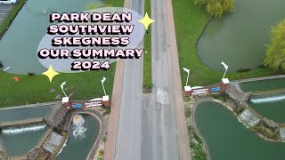 Southview holiday Park March 2024 Skegness tour with some drone view drone travel [upl. by Ramilahs]