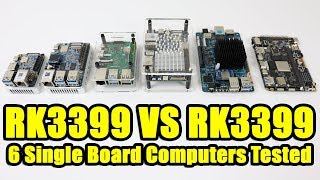 RK3399 SBC Showdown 6 Single Board Computers Tested Rk3399 VS RK 3399 [upl. by Adiuqram]