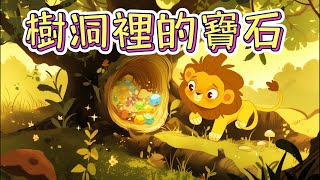 《樹洞裡的寶石》 童話故事  儿童故事  晚安故事  绘本故事 [upl. by Norvan]