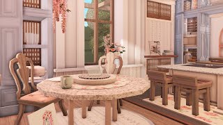 Building a Realistic Spring Home in Bloxburg [upl. by Enaile]