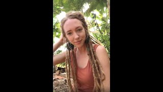 3 easy dreadlock hairstyles using a stretchy dread tie Create the perfect dread bun Mountain Dreads [upl. by Elata444]