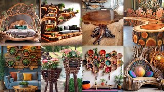 LATEST ARRIVAL WOOD WALL DECOR IDEAS WOODEN WORK UNIQUE WOOD DECORATIONS DESIGNS [upl. by Gnahk]