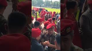 Melihat bapak Kasad jendral TNI Maruli Simanjuntak Pada saat kunjungan ke Makopassus kopassus [upl. by Marcela]