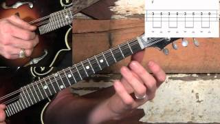 East Tennessee Blues Mandolin Lesson [upl. by Halet]