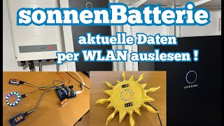 sonnenBatterie Performance 10  Auslesen per WLAN [upl. by Ytsud]