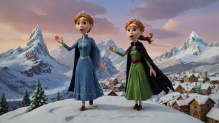 FROZEN Let it Go singalongIdina MenzelFor the first time in ForeverSisters of Ice and Snow [upl. by Ramilahs]