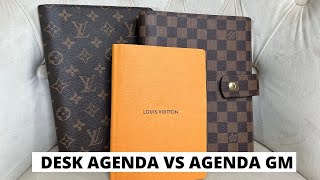 LOUIS VUITTON Desk Agenda VS Agenda GM [upl. by Cristoforo786]