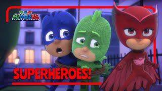 Owlettes PLAN Save the Day  Superheroes  PJ Masks [upl. by Yelnoc]