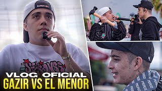 GAZIR VS EL MENOR 🔥 vlog oficial [upl. by Stephana]