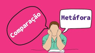 O que é Metáfora e Comparação  Figuras de Linguagem  Aprenda de uma vez I Português Online [upl. by Natie]