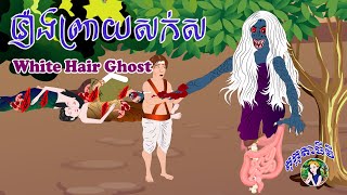 រឿងព្រាយសក់ស White Hair Ghost រឿងនិទានខ្មែរ Bedtime Stories Tokata TV Khmer Fairy Tales 2020 [upl. by Botnick]