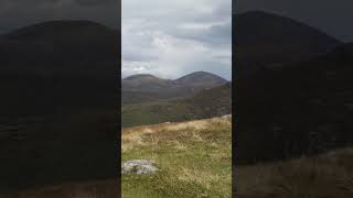 view from the Mourne mountains 32km hike [upl. by Solegna591]