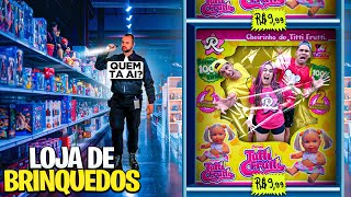 24 HORAS NA MAIOR LOJA DE BRINQUEDO Fomos pegos [upl. by Seko241]