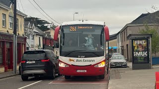 Bus Eireann SC343 Route 261 Midleton To Carrigtwohill [upl. by Riggall]