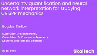 PhD Thesis Defense Bogdan Kirillov [upl. by Asilrac]