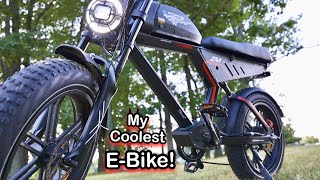 GForce ZM 750w Ebike Review A Fast Fat Tire Electric Bike [upl. by Revlys]