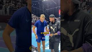 O NEYMAR ENGANOU O RAFAEL NADAL NA CARA LARGA [upl. by Layol]