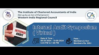 Internal Audit Symposium  Virtual 9th May 2024 [upl. by Oivalf]