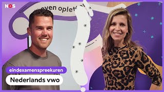 Examenspreekuur Nederlands vwo met docenten Arnoud en Bregje [upl. by Olnek]