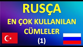 RUSÇA EN ÇOK KULLANILAN CÜMLELER1 [upl. by Islehc]