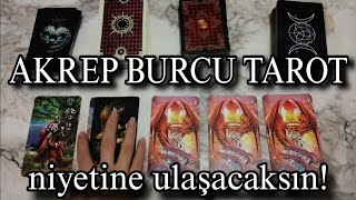 AKREP BURCU TAROT FALI NİYETİNE ULAŞACAKSIN tarot fal aşkfalı tarotfalı kahvefalı akrepburcu [upl. by Attem]