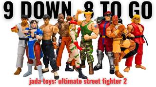 Street Fighter Action Figures by JADA  What We Have Now [upl. by Adnalro]