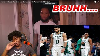 AINT NO WAY How the Celtics Locker Room was after losing to the Warriors in the Finals REACTION [upl. by Sutherlan]