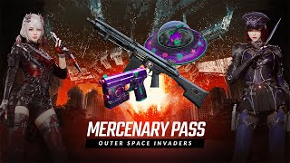 Mercenary Pass  Season 51 Outer Space Invaders [upl. by Goldia783]