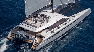 Gunboat 72 Catamaran 2023  The Fastest Catamaran In The World Now Has A Flybridge FANTASTIC [upl. by Cinamod834]