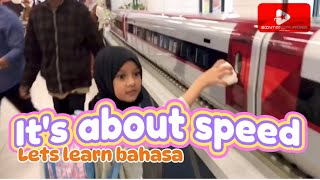 Lets learn bahasa  its about speed bintangaurora11 [upl. by Suolekcin]