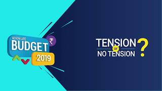 Budget 2019  Tension or No Tension [upl. by Llerdna]